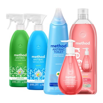 【method 美則】Method 防疫hold的住 5件組(粉紅控)