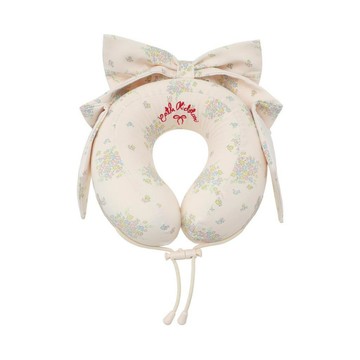 免運代購🎈  MINISO名創優品Cath Kidston花園工坊U型枕 高顏值午睡枕 可愛蝴蝶結午睡枕  送人好物