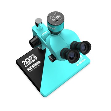 顯微鏡 工業電子顯微鏡 高清顯微鏡 PCB檢測放大鏡RF4 RF6565 PO4-4K  RF7050 Pro 主板焊接放大鏡連續變焦三目顯微