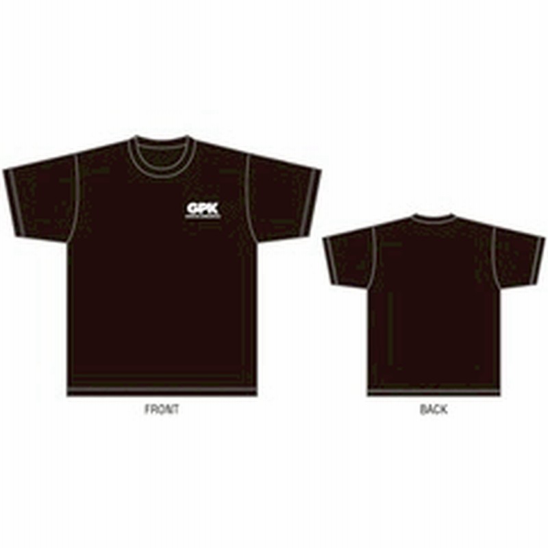 公式グッズ】ゴリパラ見聞録 GPK Tシャツ ブラック | LINE