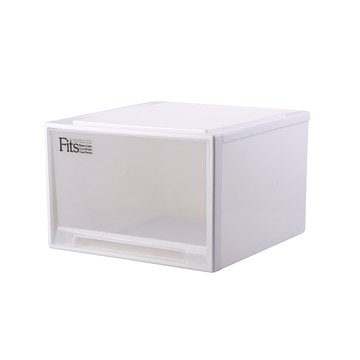 【日本天馬】Fits 正方系列45寬單層抽屜收納箱-高30CM-3入單一規格