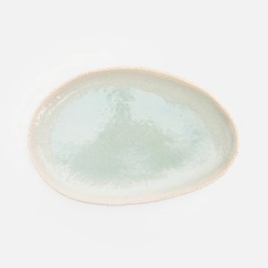 Jars Wabi 陶瓷長盤24cm 潮汐綠
