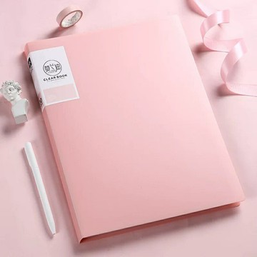 【台灣現貨】得力 資料夾 A4 資料冊 收納冊 文件夾  KAKAO 學生文件夾 A4插頁透明｜丹丹悅生活