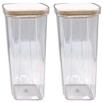 真空旋扣式密封罐 塑膠（PP）材質  2個  1.5L 315g