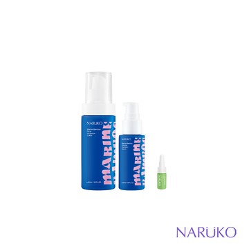 【NARUKO牛爾】海生竹360水循環精華30ml+保濕水乳液100ml+贈三酸精華5ml(混合肌)
