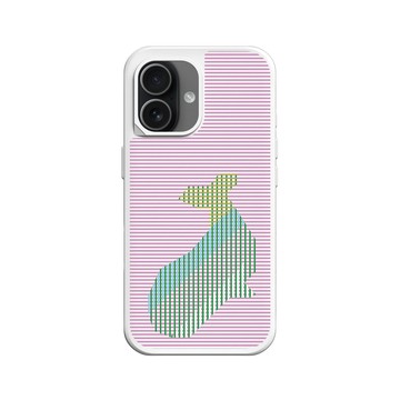 iPhone 17 SolidX 白 - The Wildlife Collection 動物野境系列 - 藍鯨 - 線條版