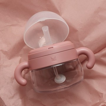 【安琪兒婦嬰百貨】MEROWARE ALICE嬰幼兒吸管杯 2025年新款-豆沙粉