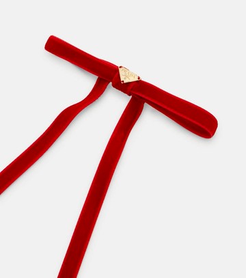 Prada Velvet hair clip
