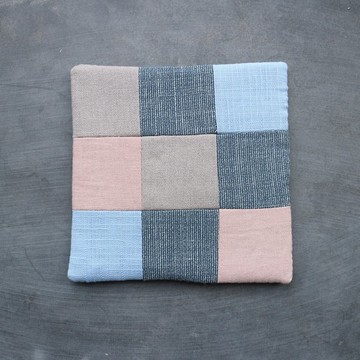 拼布杯墊 152 九宮格