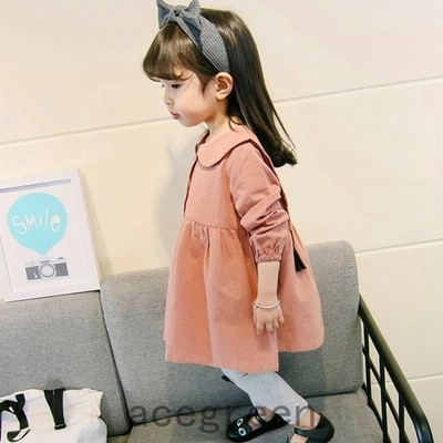 韓国子供服 女の子 子供 ワンピース 長袖 子供服 入学式 フォーマル 女の子 可愛い キッズ ワンピース 子どもワンピース 長袖キッズワンピ 通販 Lineポイント最大get Lineショッピング