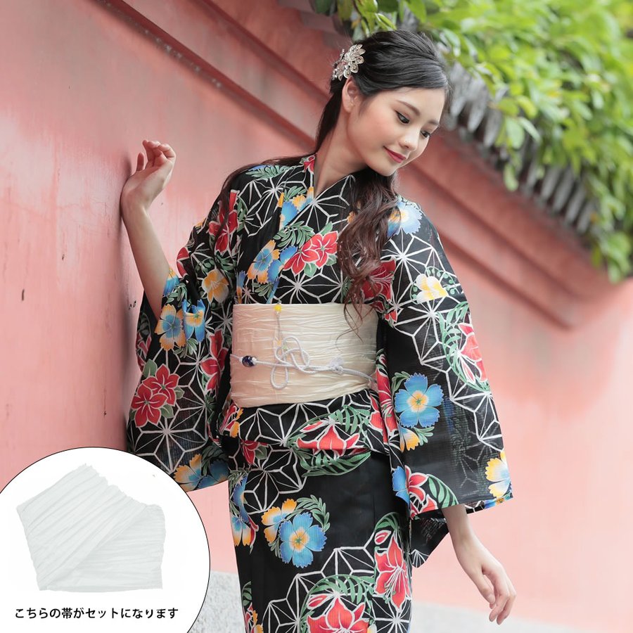 未使用品 三勝 浴衣 帯 4点セット 三勝染 桐谷美玲 | www.jarussi.com.br