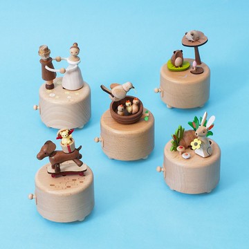 律動音樂盒 - 溫暖小巢/滑板快樂送/池塘小樂章/緣舞/傳遞幸福