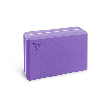 【NAMASTE】BLOCK (S)【65D】- 紫 / 白線 瑜珈磚