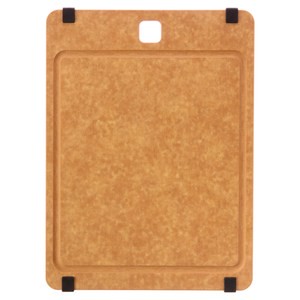 高密度木纖維溝槽止滑砧板-37x27cm