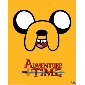 【探險活寶】老皮 - Adventure Time - 絕版迷你海報