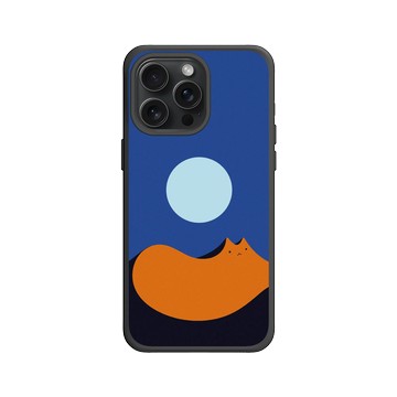 iPhone 15 Pro Max SolidX 黑 - ilovedoodle (Lim Heng Swee) - Lunar Mirage Cat - 月光貓