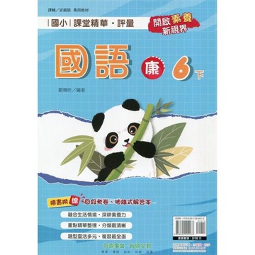 國小課堂精華評量國語6下(康版)