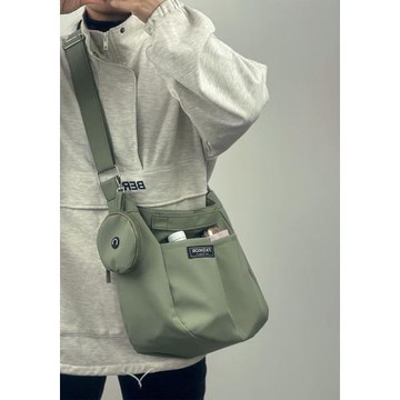 橙其美原創帆布包包女大容量斜挎書包學院風日系原宿單肩大學生