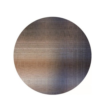 Quiet Canvas 寧靜 藝術地毯（深藍 / 棕、Ø 250 公分）