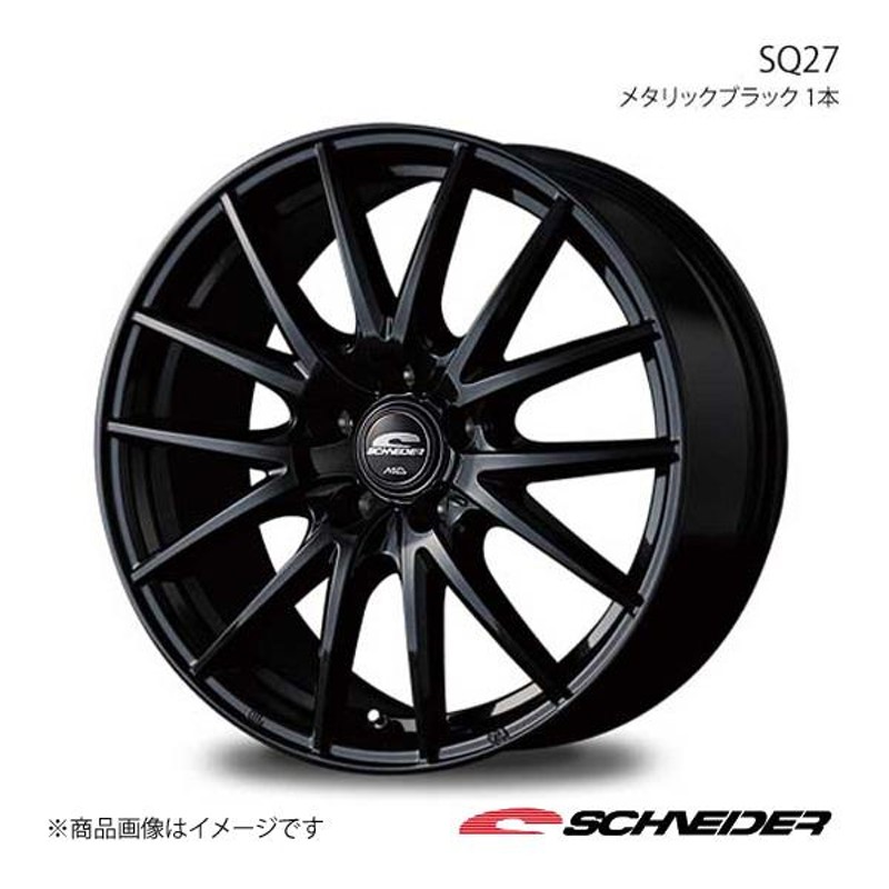 SCHNEIDER/SQ27 インプレッサ GH2.3 純正15インチ アルミホイール 1本 【15×6.0J 5-100 INSET45  メタリックブラック】 | LINEブランドカタログ