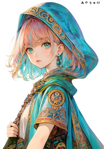 【11月新品】07-105-0156 人物貼紙 冬日女孩