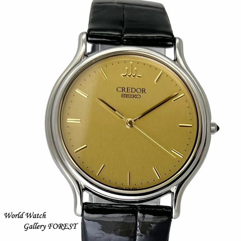 クレドール セイコー 8J81-6A30 GCAR051 クオーツ 中古 メンズ