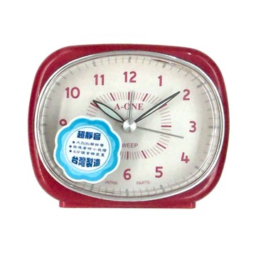 A-ONE 金吉星 TG-699 典雅方圓鬧鐘 台灣製造 超靜音  顏色隨機