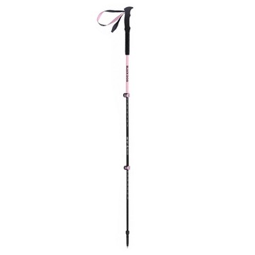 BLACK DOG 黑狗 光翼3ES 碳纖維登山杖  薄霧粉  1個  135cm
