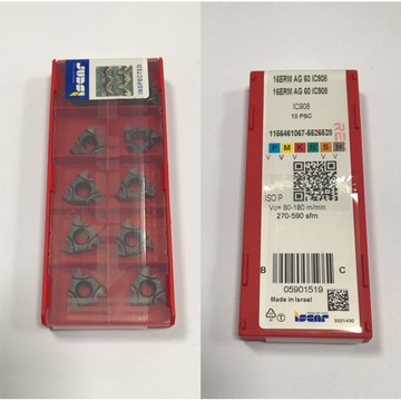 ISCAR伊斯卡-16ERMAG55/ 16ERMAG60/16ERM14UN~24UN/ 16ERM14BSPT車刀片