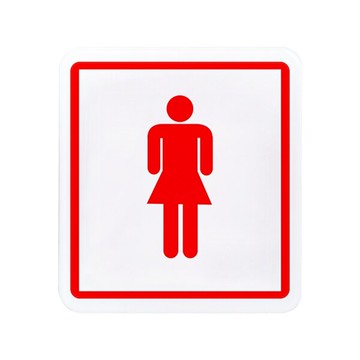 W.I.P 聯合 NO.603 標示牌 女化妝室【APP滿額下單10%點數(單一帳號最高5000點)】1/31止