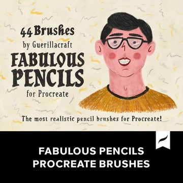 Procreate筆刷 | 彩鉛效果Procreate Brushes筆刷