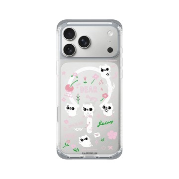 iPhone 17 Pro Max ClearX (MagSafe 兼容) 霜透灰 - 爽爽貓 Song Song Meow by SECOND - Dear