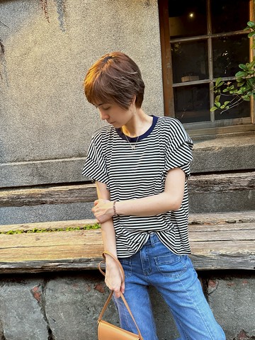 可以遮掰掰手的輕薄棉Tee ️搶現貨 ️