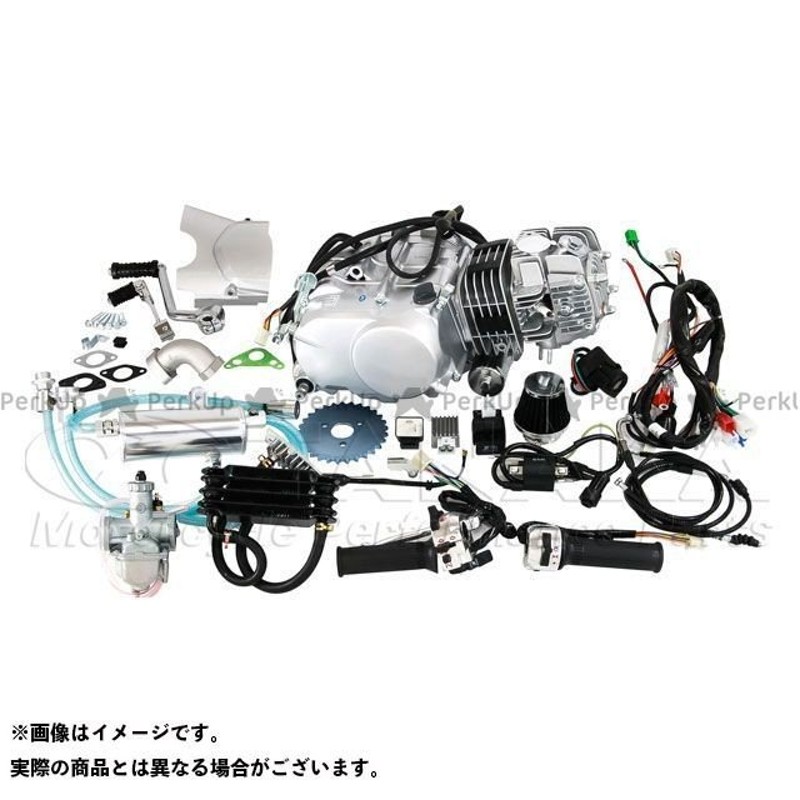 正規品】田中商会 モンキー スーパーカブ50 エンジンキット124cc セル付シルバー オールキット付 Sea Tac 通販  LINEポイント最大GET | LINEショッピング