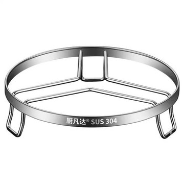 304不銹鋼萬能蒸鍋架家用蒸架支架蒸籠蒸菜廚房架子炒鍋蒸格蒸盤