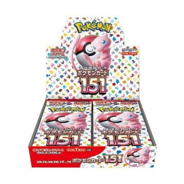 POKEMON 精靈寶可夢 日版 Scarlet & Violet 系列 SV2a 151擴充包盒
