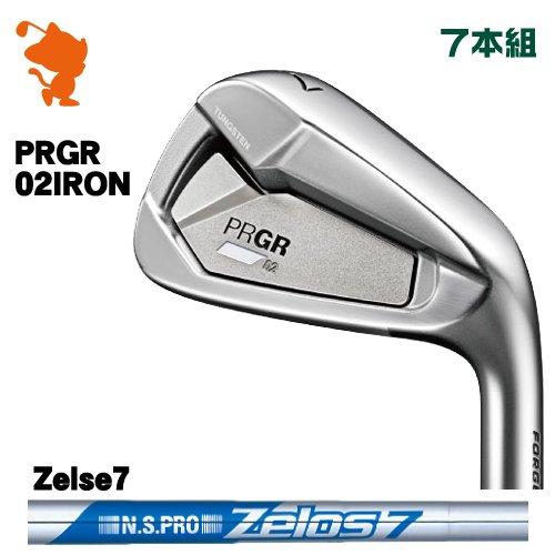 プロギア 2023 02 アイアン PRGR 23 02 IRON 7本組 NSPRO Zelos7 ゼロス