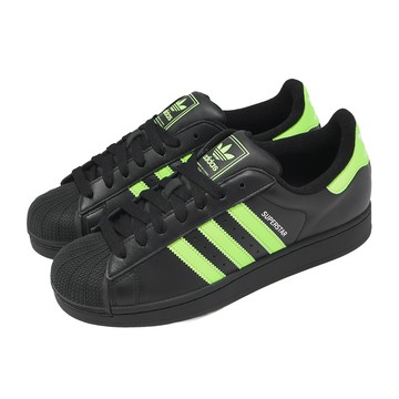 [ACS] adidas 愛迪達 休閒鞋 Superstar II 男鞋 黑 綠 貝殼頭 JQ3175
