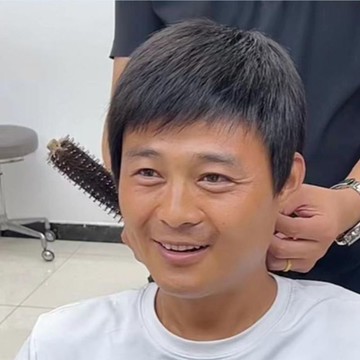 【巴黎精品】現貨+預購 男短假髮整頂真髮透氣假髮片輕量隱形增髮整頂假髮-毛寸仿真頭旋2款a1fw31