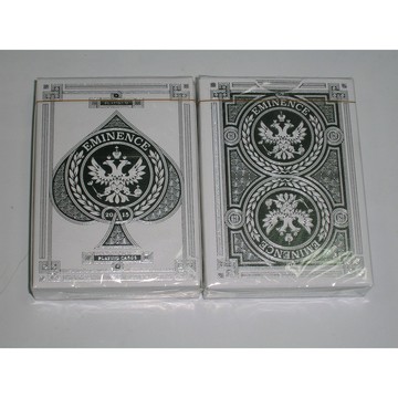 【USPCC 撲克】 台灣製品 EMINENCE 限量撲克牌  銀色-S10272105