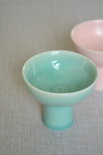 天青小高足杯 手沖濾杯 咖啡濾杯 咖啡濾器 新年禮物禮物 禮物