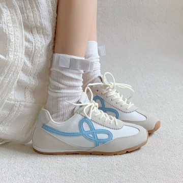 WE FLOWER 25SS 霧藍 小花鞋 德訓鞋 耐磨 輕盈透氣 男女同款