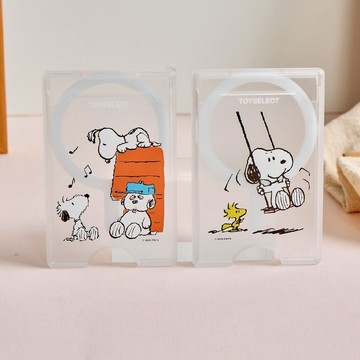 SNOOPY史努比開心盪鞦韆MagSafe磁吸卡片夾