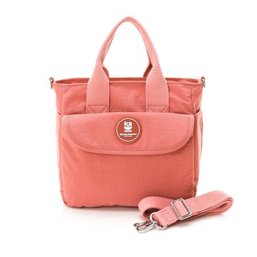 【Kinloch Anderson】FRANCIS 手提斜背托特包-桃紅色