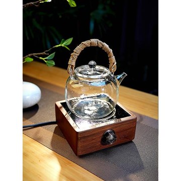 北大史2024年新款提梁玻璃煮茶壺加厚耐高溫燒水壺電陶爐專用茶壺