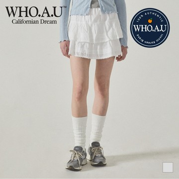 [WHO.A.U] 分層短裙 | WHWHF3532F