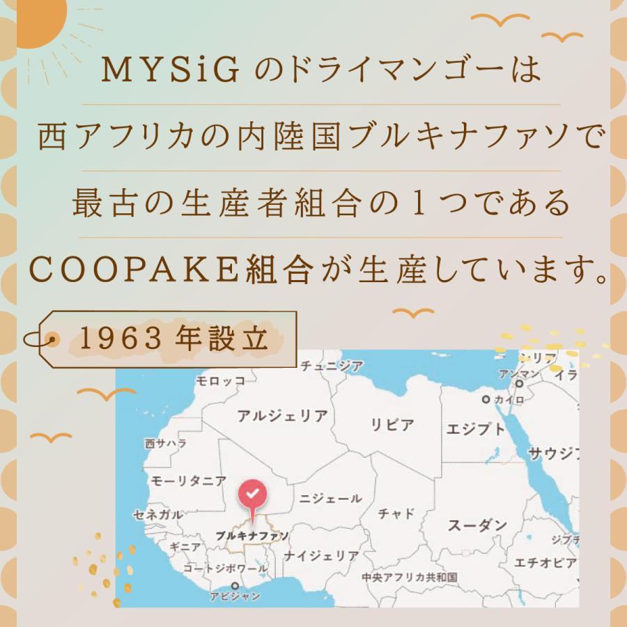 オーガニックドライマンゴー200g×2袋 砂糖不使用 無添加 有機JAS認証 有機ドライフルーツ アフリカ産