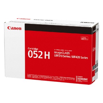 Canon 佳能 CRG-052H 正品碳粉匣  黑色  1個