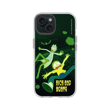 iPhone 15 Clear 透明 - 瑞克和莫蒂 Rick and Morty - 瑞克和莫蒂-多元宇宙
