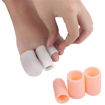 (JHS杰恆社)預購los0021貳組熱銷雞眼腳趾套拇指護理大腳趾外翻重疊腳趾手指套護腳套批發